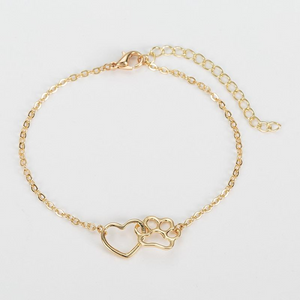 Pet Pawprint Bracelet  For Women/Girls