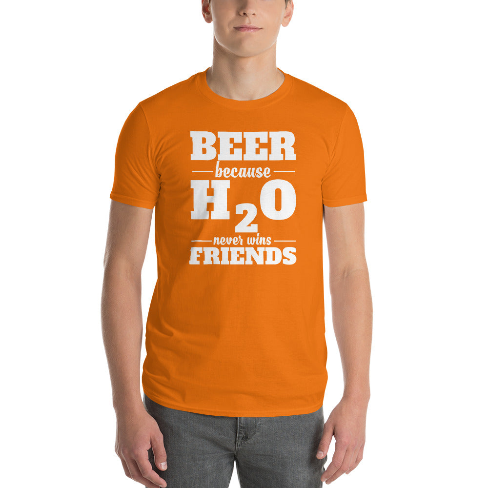 Beer Because H2O Never Wins Friends | Premium T