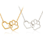 Pet Pawprint  Necklaces For Women/Girls