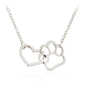 Pet Pawprint  Necklaces For Women/Girls